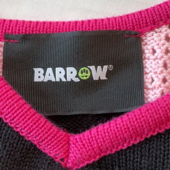 BARROW Official Crochet- panel crop top w/ Logo's size M - Picture 3 of 6